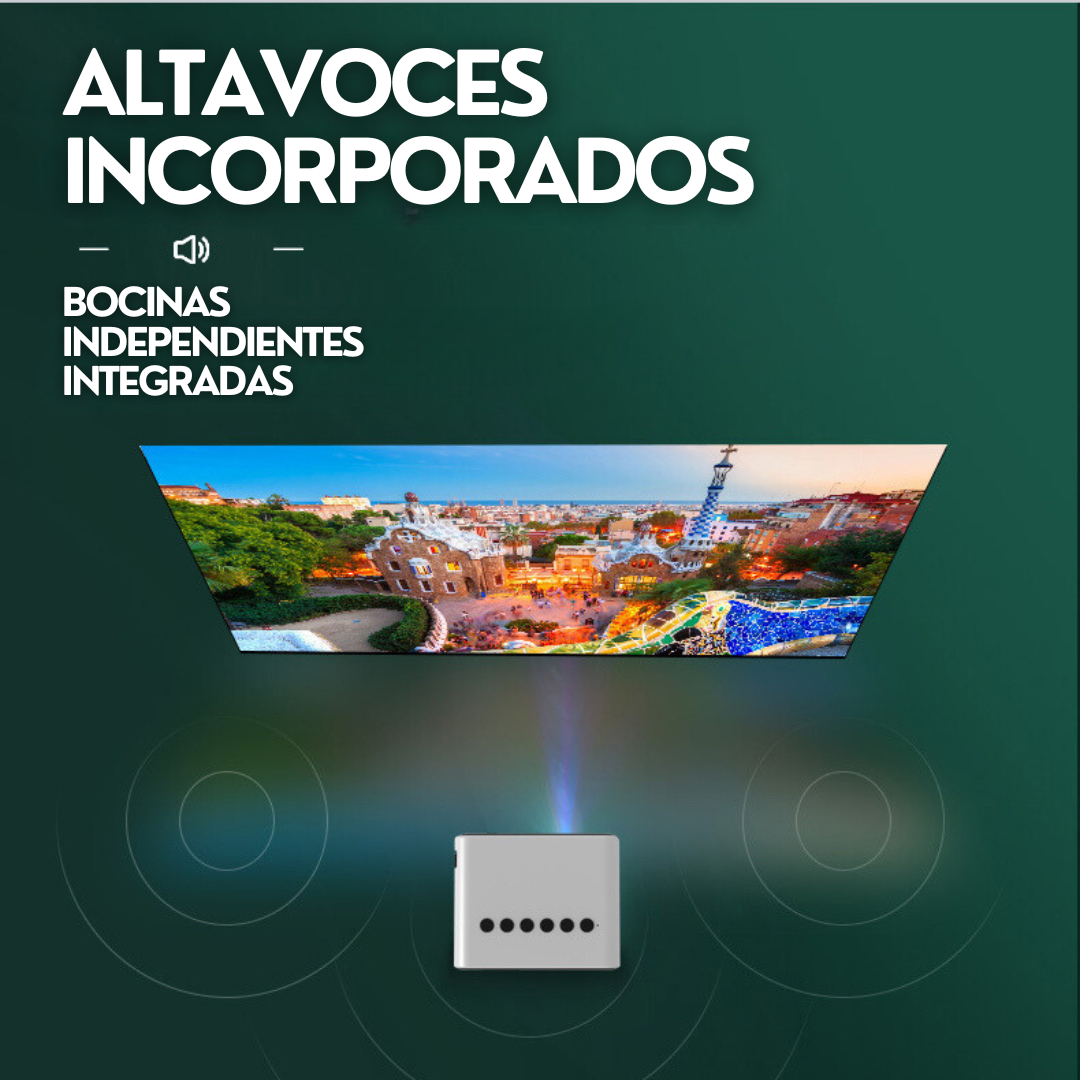 Pocket Cast - Mini Proyector