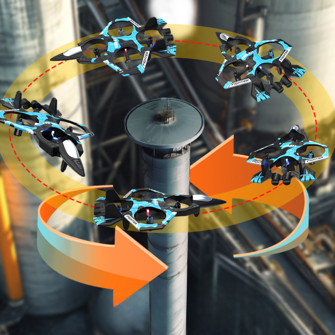 SkyRider 4X – Avión RC Indestructible