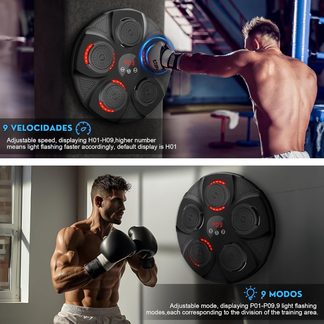 Máquina de Boxeo Musical - Music Boxing Pro