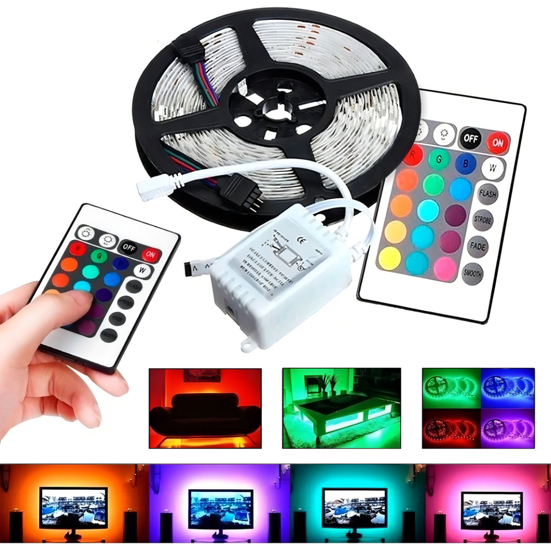 Tira de Luz LED RGB 5050 | 5 Metros