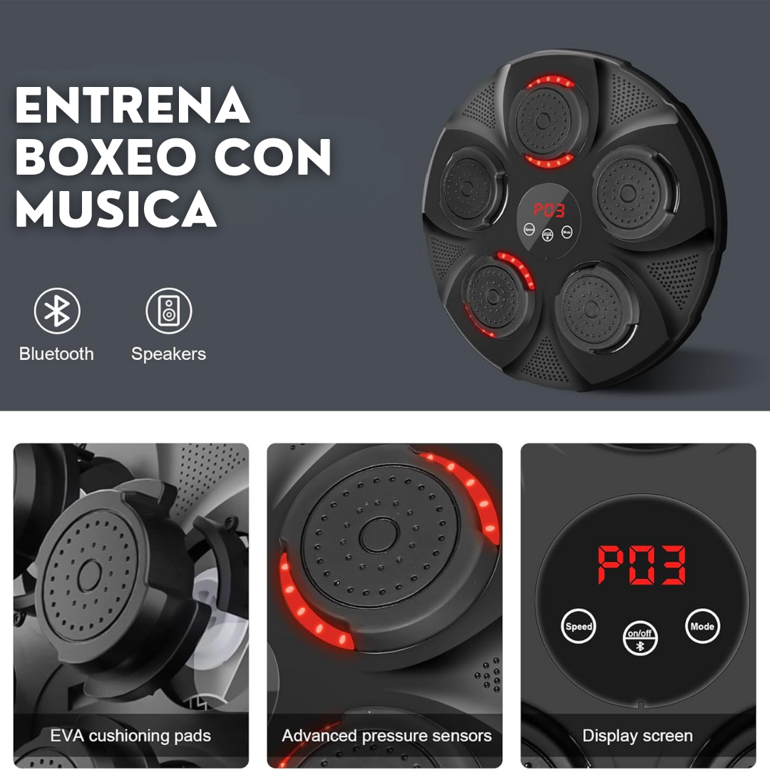 Máquina de Boxeo Musical - Music Boxing Pro