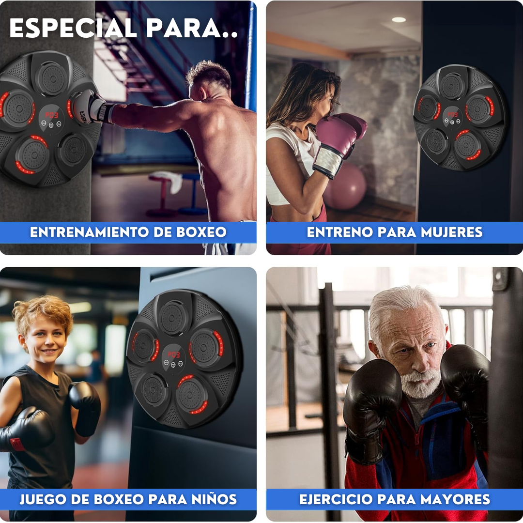 Máquina de Boxeo Musical - Music Boxing Pro
