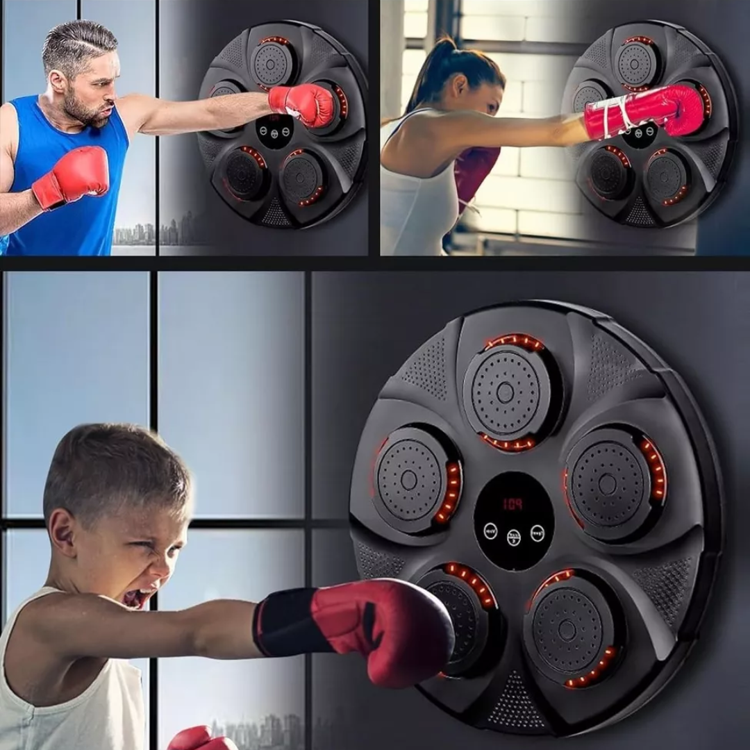 Máquina de Boxeo Musical - Music Boxing Pro