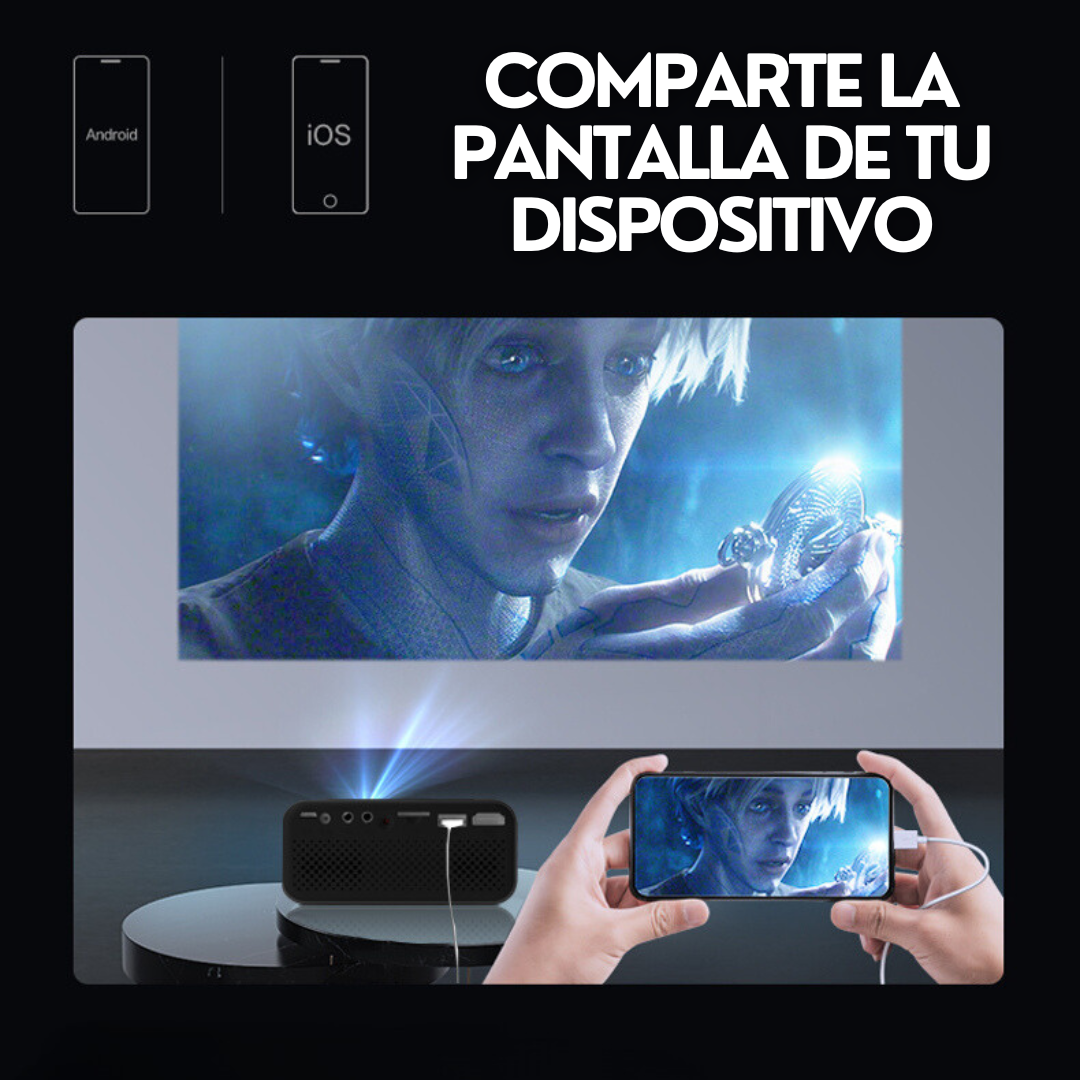 Pocket Cast - Mini Proyector