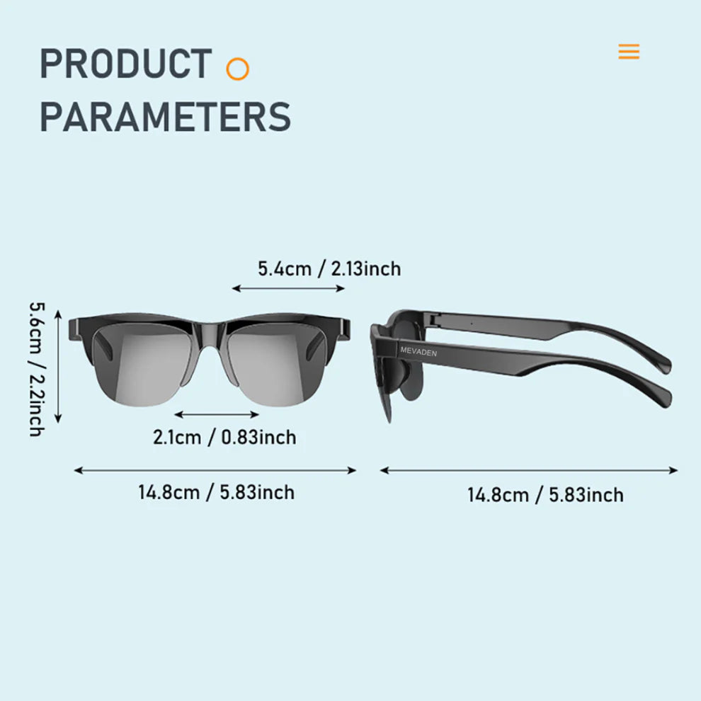 SOUNDSHADES PRO – Gafas deportivas con bocinas Bluetooth integradas