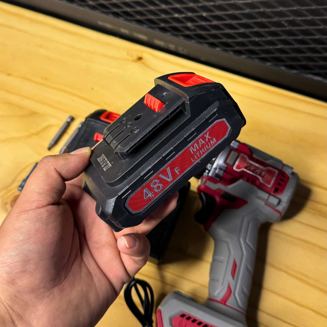 ZZL TITANIUM PRO COMPACT – Barreno Inalámbrico 48V Doble Batería