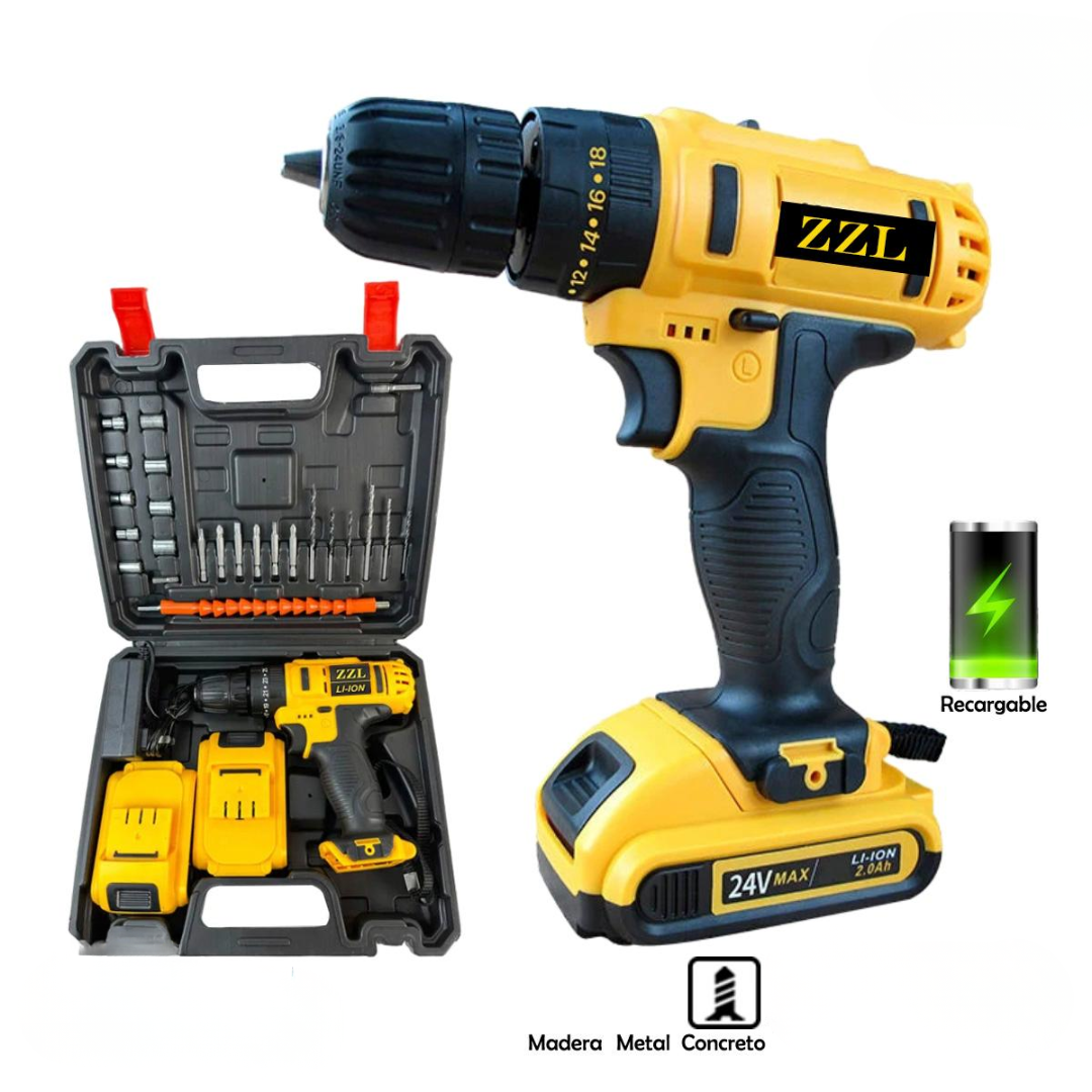 ZZL POWERDRILL PRO Z12 – Taladro Inalámbrico 24V
