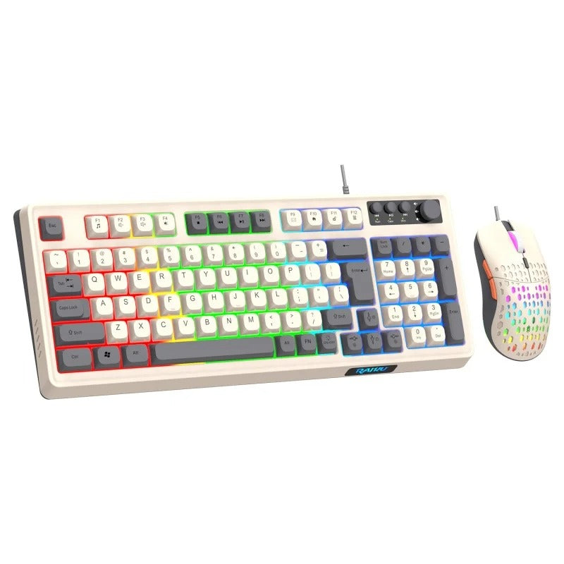 LIGHTSTRIKE PRO – Combo Gamer Iluminado 2 en 1