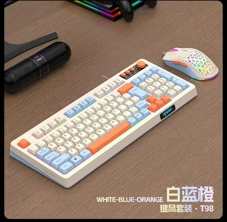 LIGHTSTRIKE PRO – Combo Gamer Iluminado 2 en 1