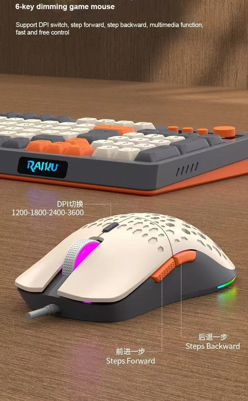 LIGHTSTRIKE PRO – Combo Gamer Iluminado 2 en 1