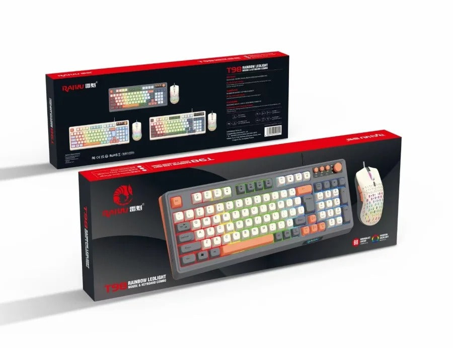 LIGHTSTRIKE PRO – Combo Gamer Iluminado 2 en 1