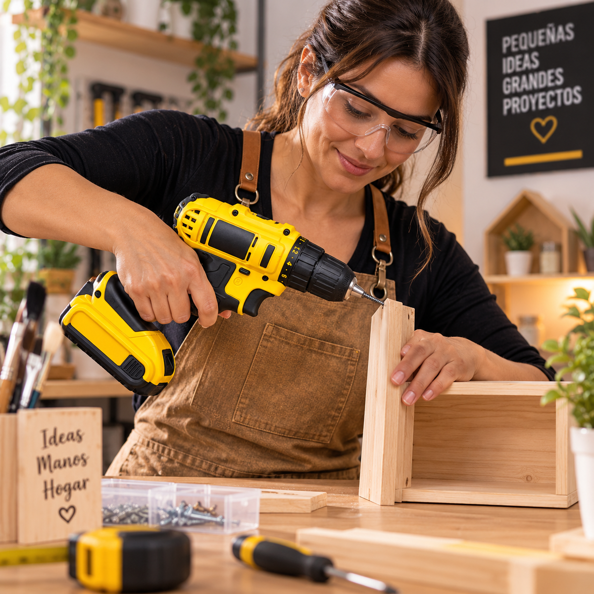 ZZL HomeFix Kit | Taladro Inalámbrico con Accesorios para el Hogar