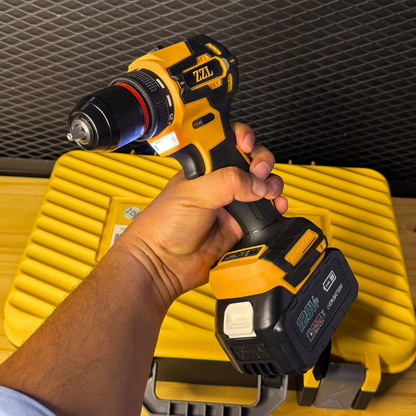 ZZL PRO FORCE 420 – Combo Profesional Barreno + Pistola de Impacto Brushless