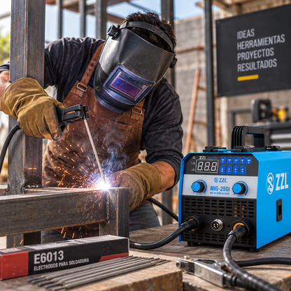 ZZL IronWeld Pro | Soldadora Eléctrica Profesional