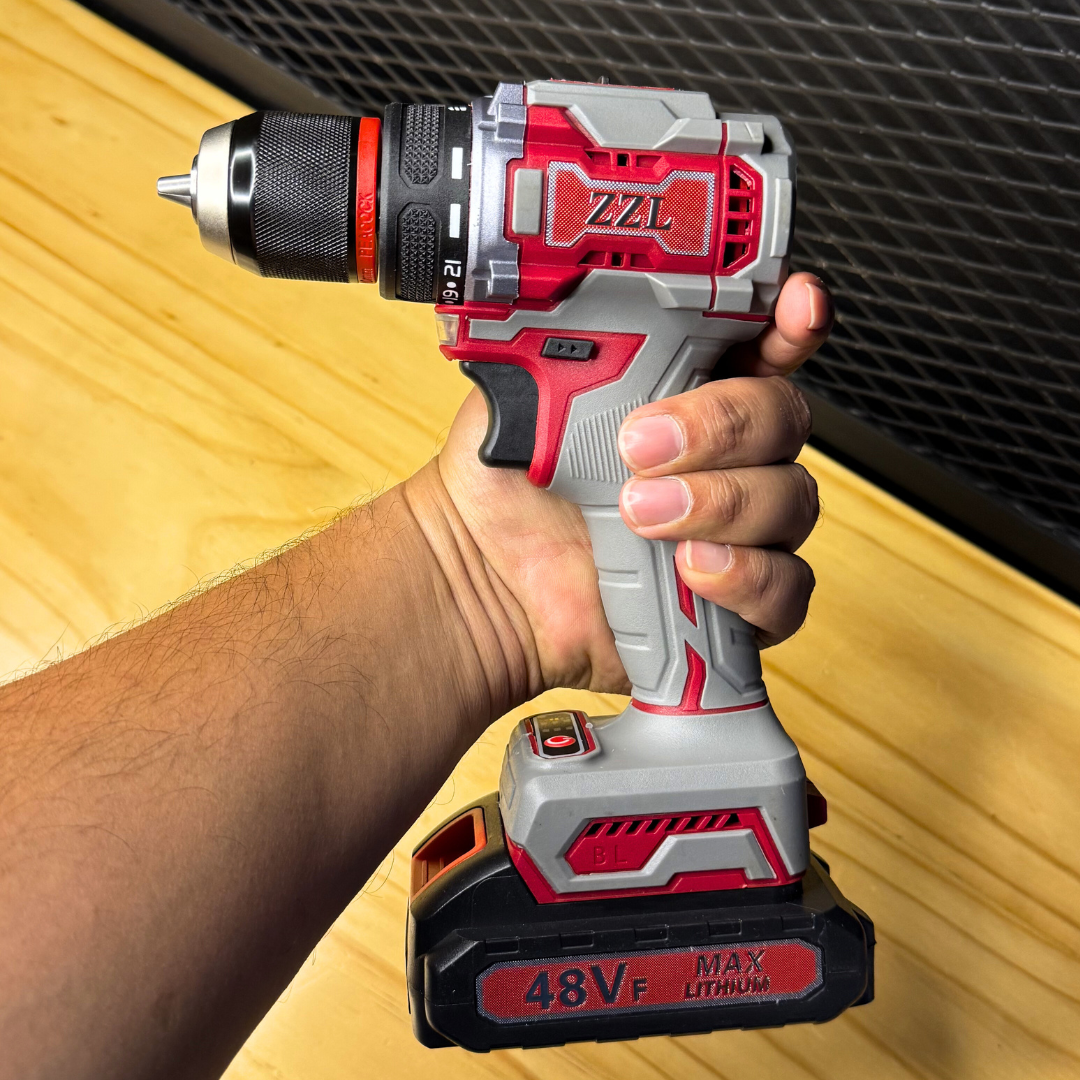ZZL TITANIUM PRO COMPACT – Barreno Inalámbrico 48V Doble Batería