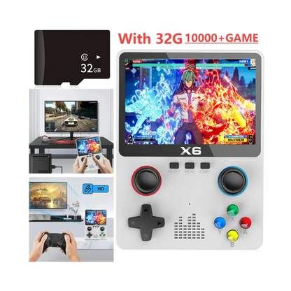 Consola Portátil X6 – Diversión Retro en tus Manos