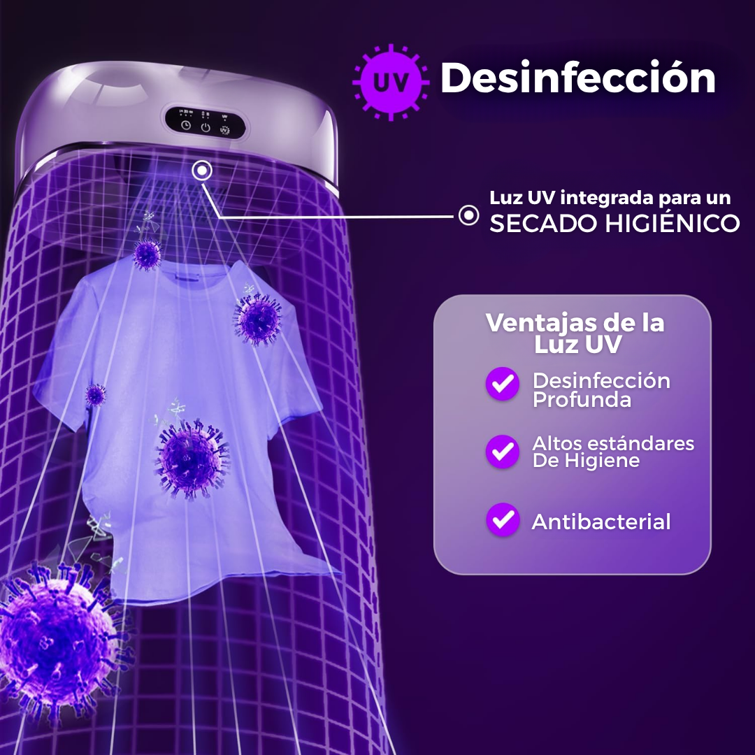 Ultra Dry Pro – Secadora Portátil con Luz UV