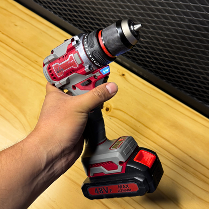 ZZL TITANIUM PRO COMPACT – Barreno Inalámbrico 48V Doble Batería
