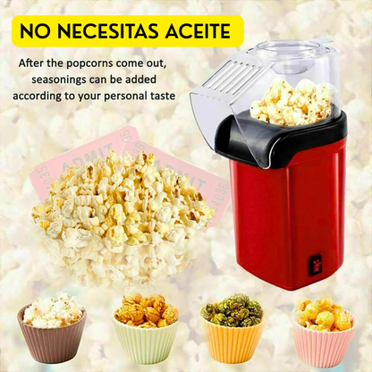 POP STAR PRO – Máquina de Palomitas Saludables en 3 Minutos