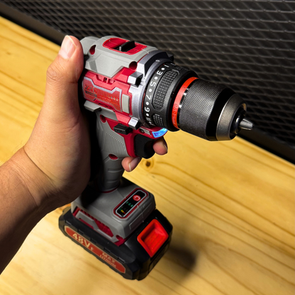 ZZL TITANIUM PRO COMPACT – Barreno Inalámbrico 48V Doble Batería