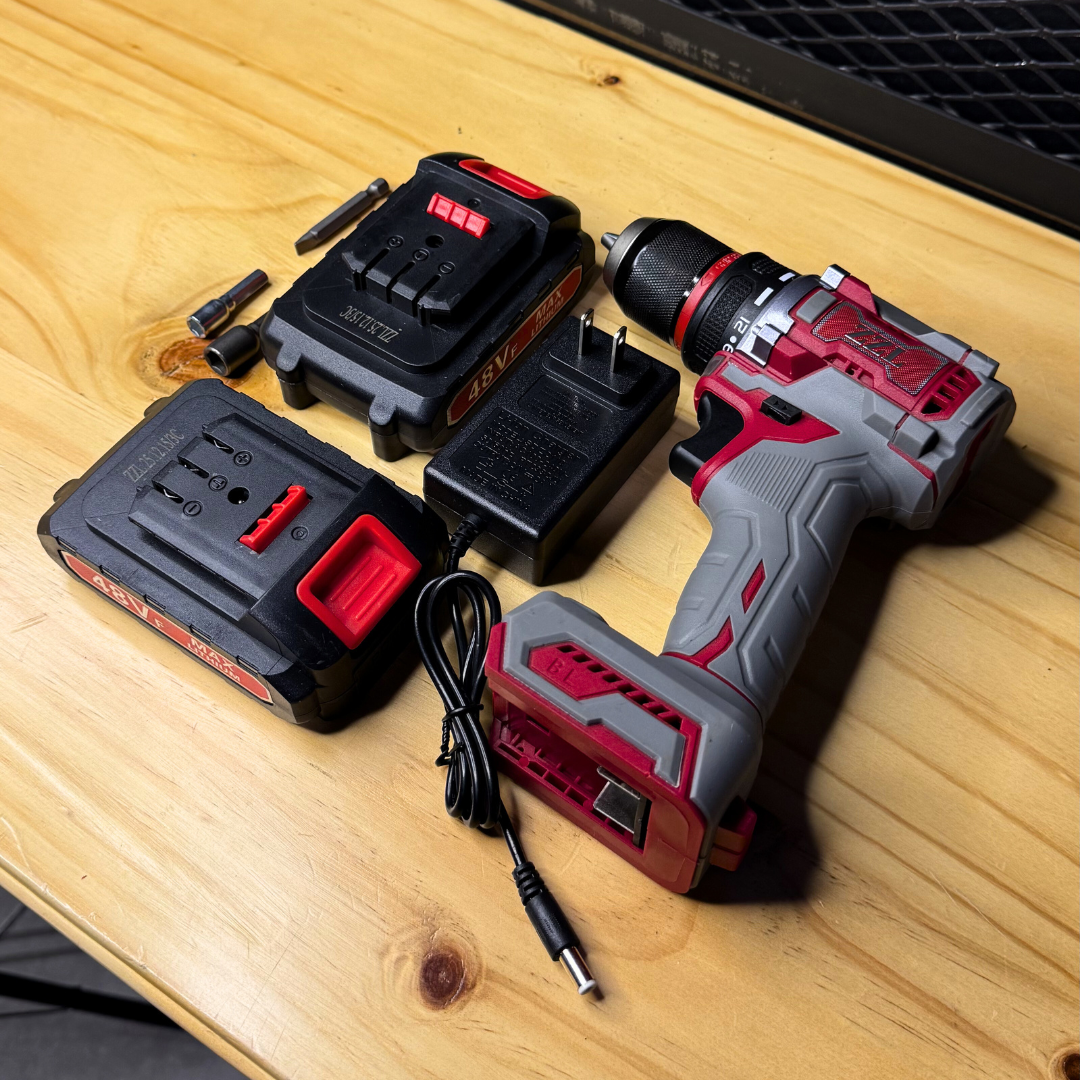 ZZL TITANIUM PRO COMPACT – Barreno Inalámbrico 48V Doble Batería