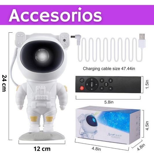 Astronauta Espacial - Proyector de Galaxias