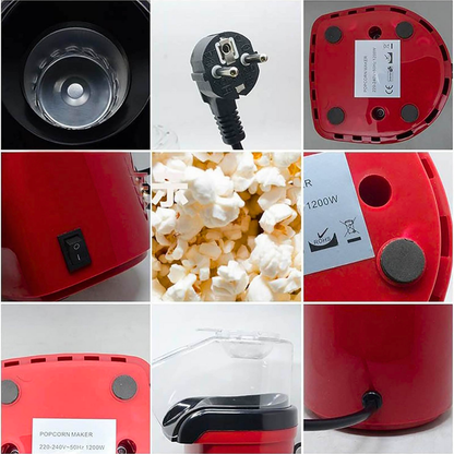 POP STAR PRO – Máquina de Palomitas Saludables en 3 Minutos