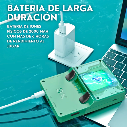 Consola Portátil X6 – Diversión Retro en tus Manos