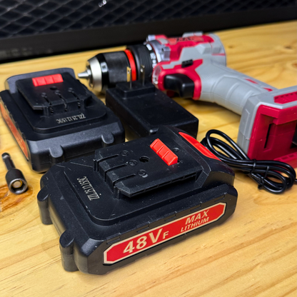 ZZL TITANIUM PRO COMPACT – Barreno Inalámbrico 48V Doble Batería