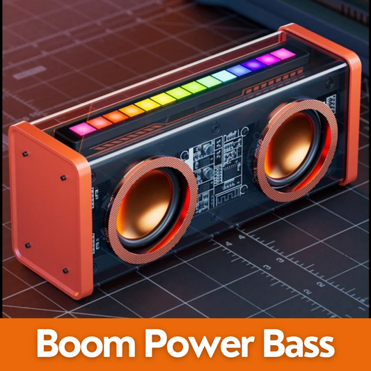 Boom Power Bass - Bocina Portatil