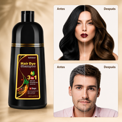 Shampoo Matizador 3 en 1 | Cubre Canas y Renueva tu Color