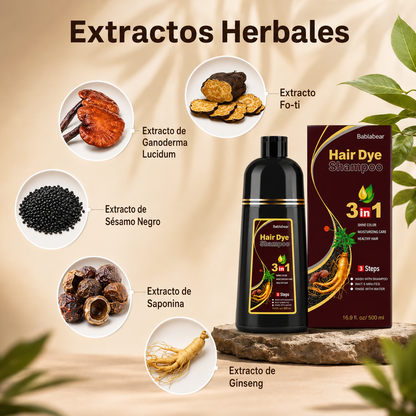 Shampoo Matizador 3 en 1 | Cubre Canas y Renueva tu Color