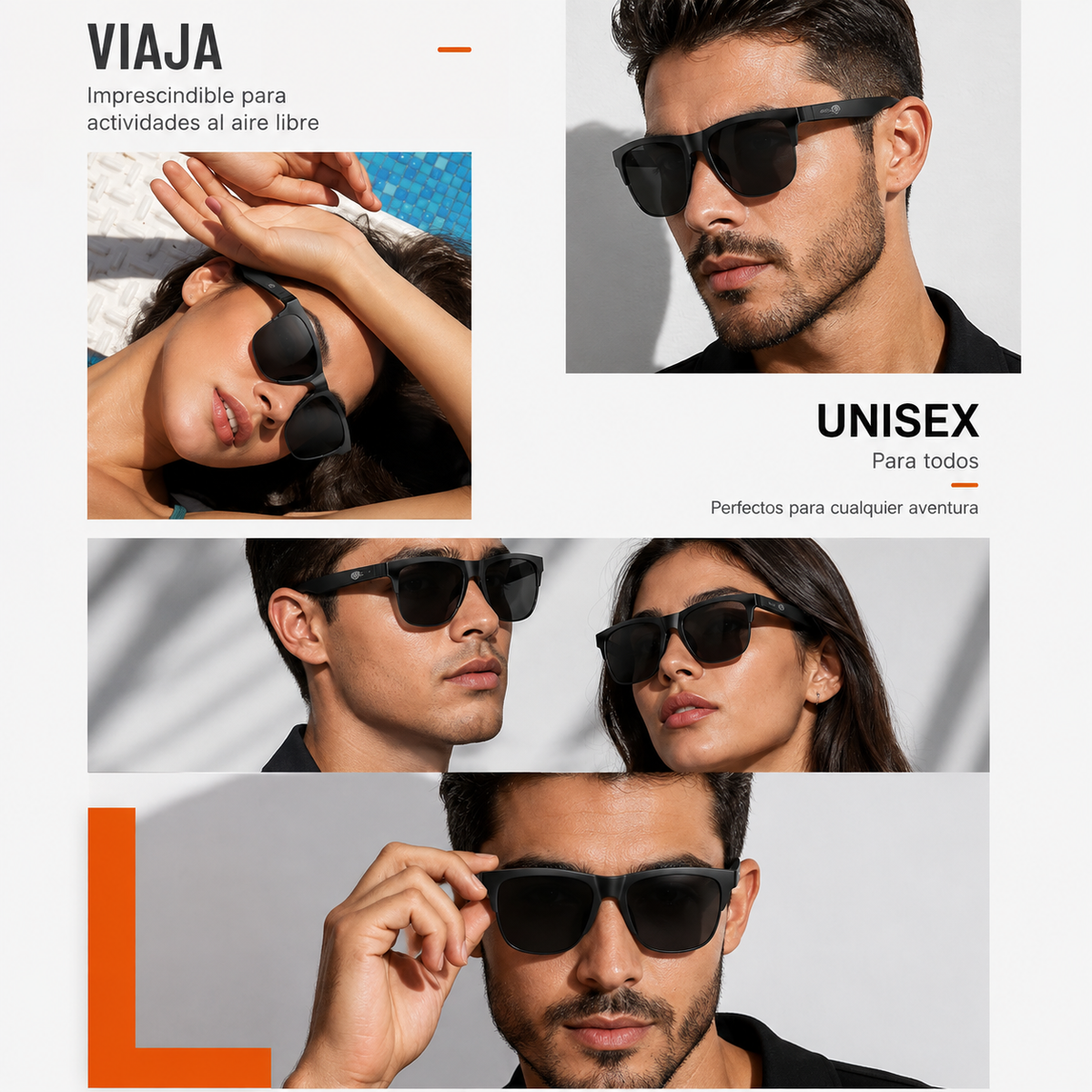 SOUNDSHADES PRO – Gafas Inteligentes Bluetooth