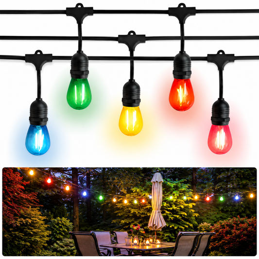 GlowFest Pro | Luces Vintage LED Multicolor Inteligentes