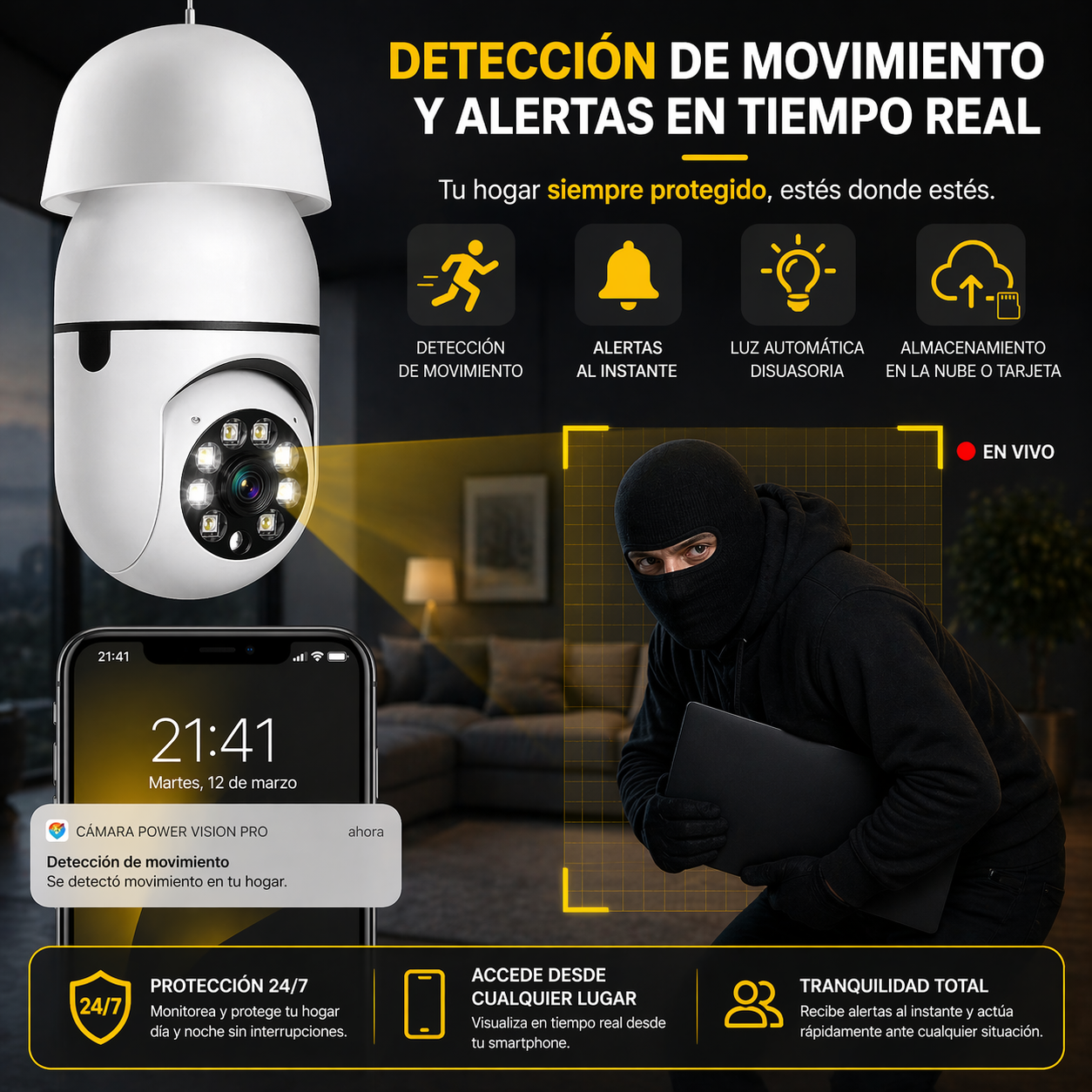Cámara Power Vision PRO