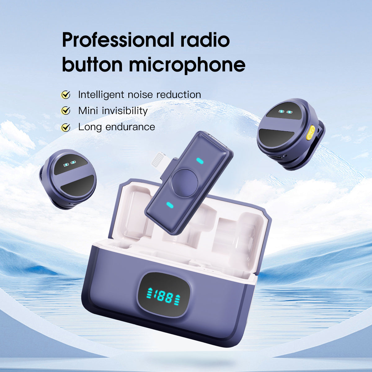 VoiceClip Pro | Micrófonos Inalámbricos USB-C