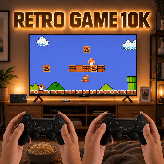 Retro Game Master 10K - Consola de Juegos con 10,000+ Titulos