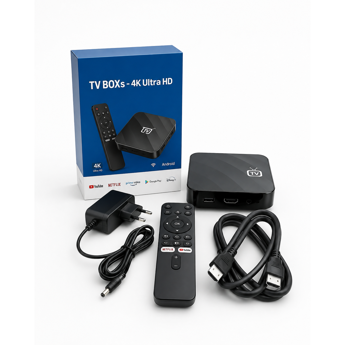 TV BOX 4K ULTRA HD