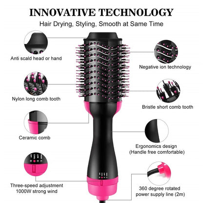 VolumiPro 3D Brush – Cepillo Secador y Moldeador Profesional