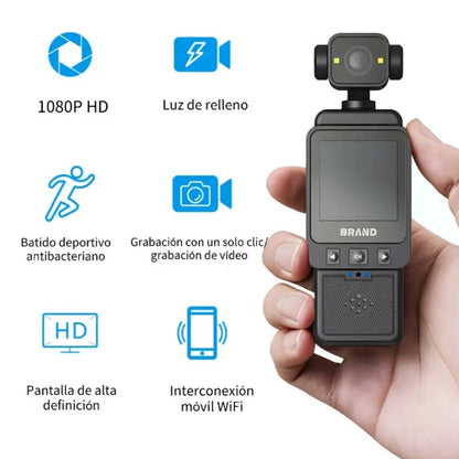 PocketCam Pro | Mini Cámara Corporal Full HD