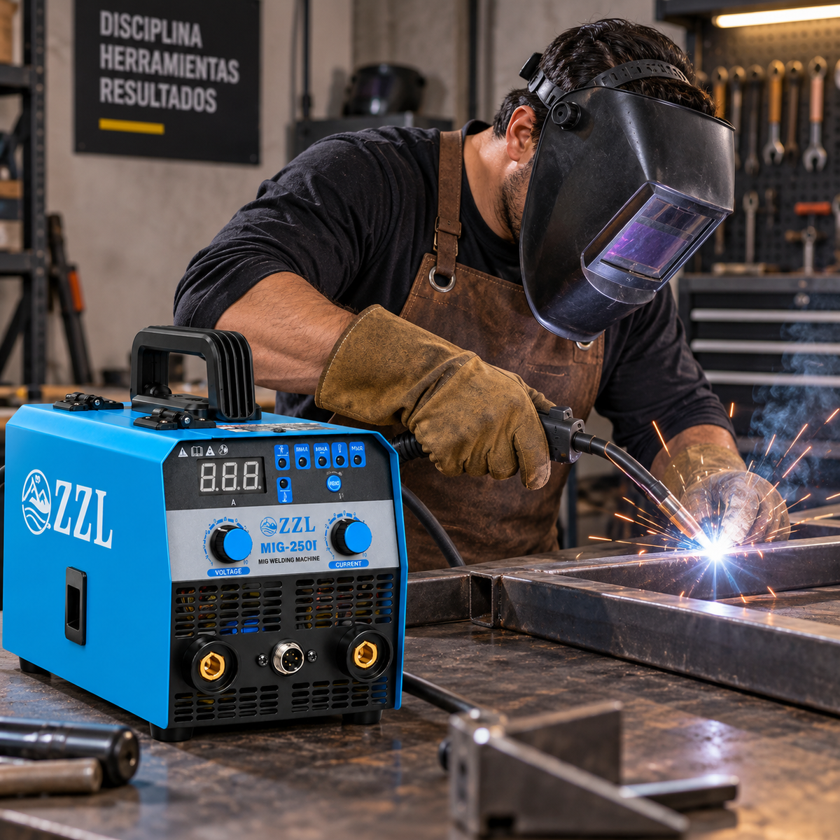 ZZL IronWeld Pro | Soldadora Eléctrica Profesional