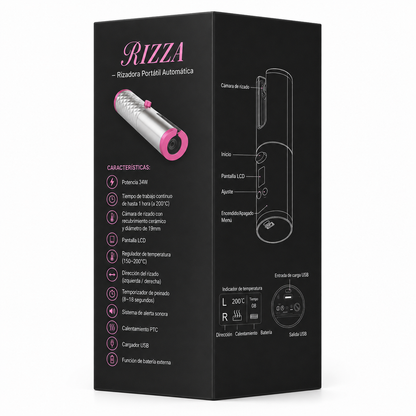 RIZZA | RIZADORA PORTÁTIL AUTOMÁTICA