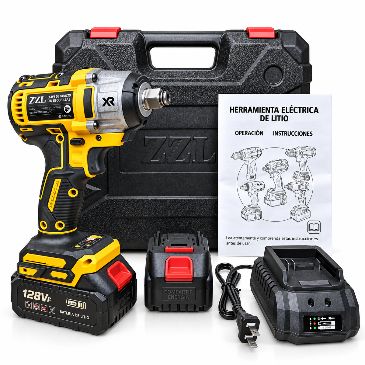 ZZL TorqueStrike X | Pistola de Impacto de Alto Torque