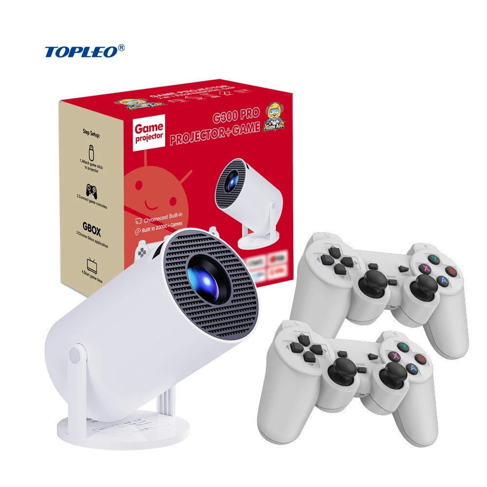 Mini Proyector + GameRetro Topleo