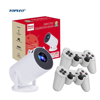 Mini Proyector + GameRetro Topleo